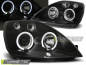 Preview: LED Angel Eyes Scheinwerfer für Ford Fiesta MK6 02-05 schwarz